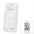 Case+ Bateria Externo Para Iphone 4, 4s  1800mah